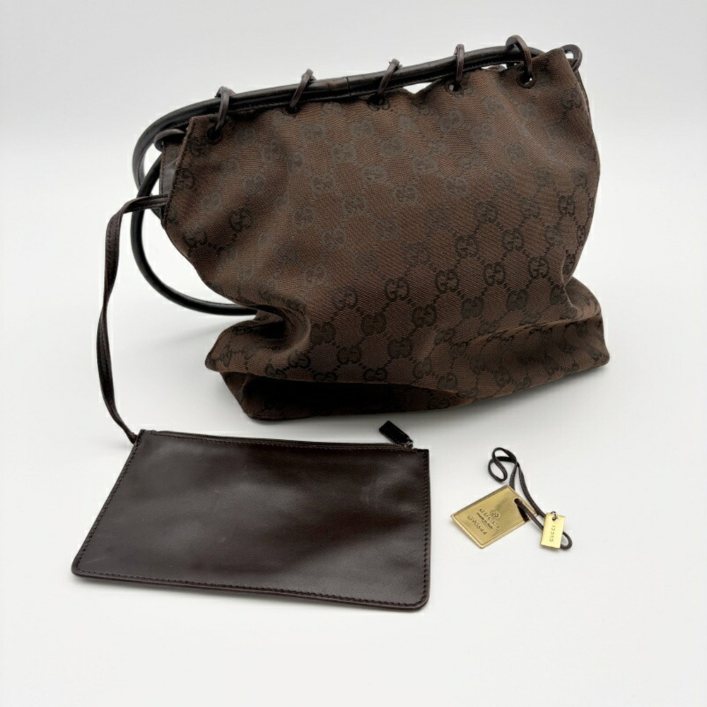 Gucci GUCCI Bag Shoulder Women's GG Canvas 90644 Brown - Picture 16 of 16